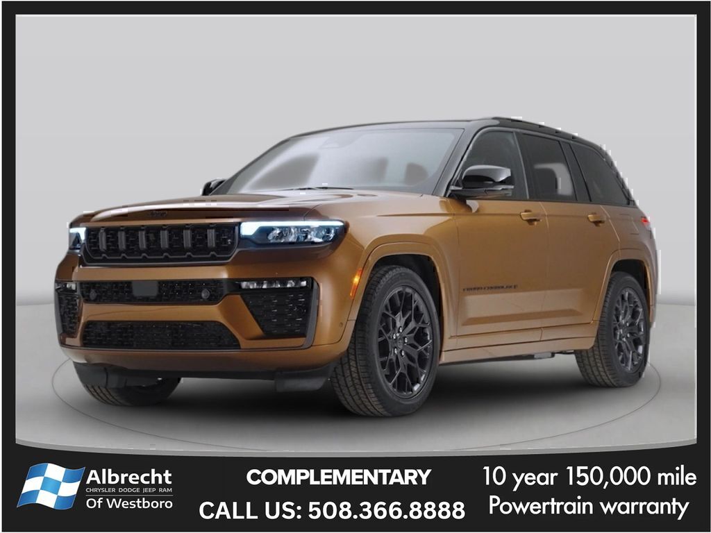 Bright White Clearcoat 2026 Jeep Grand Cherokee SUV / Crossover Four-Wheel Drive 8-Speed Automatic