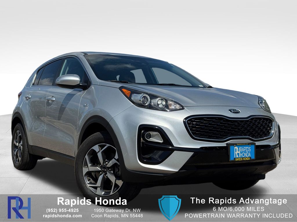 Sparkling Silver 2020 Kia Sportage LX AWD SUV / Crossover All-Wheel Drive 6-Speed Automatic Overdrive