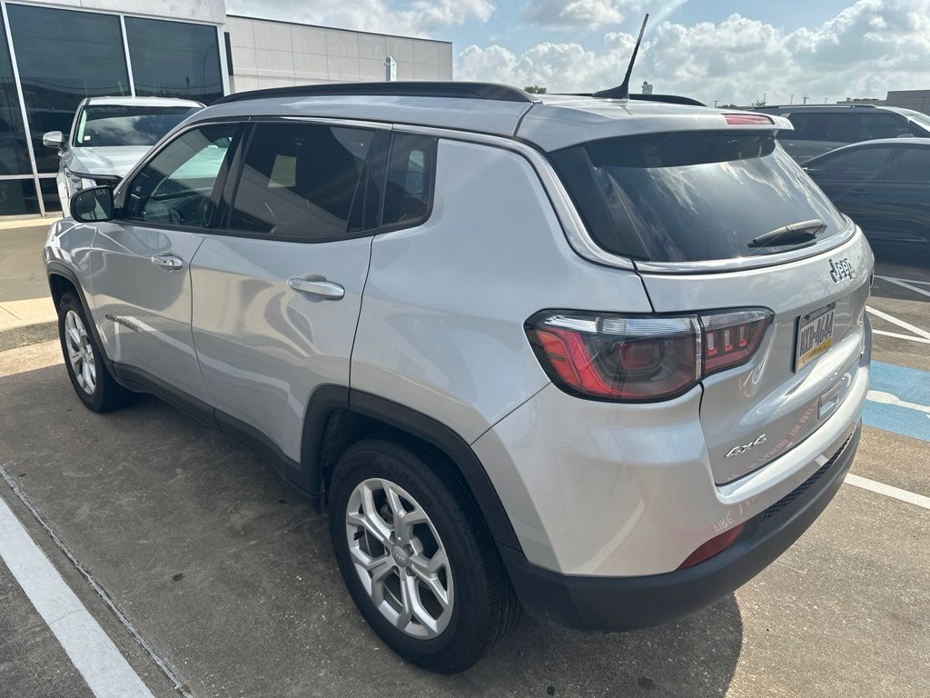 2024 Jeep Compass Latitude Silver at Classic Chevrolet Galveston