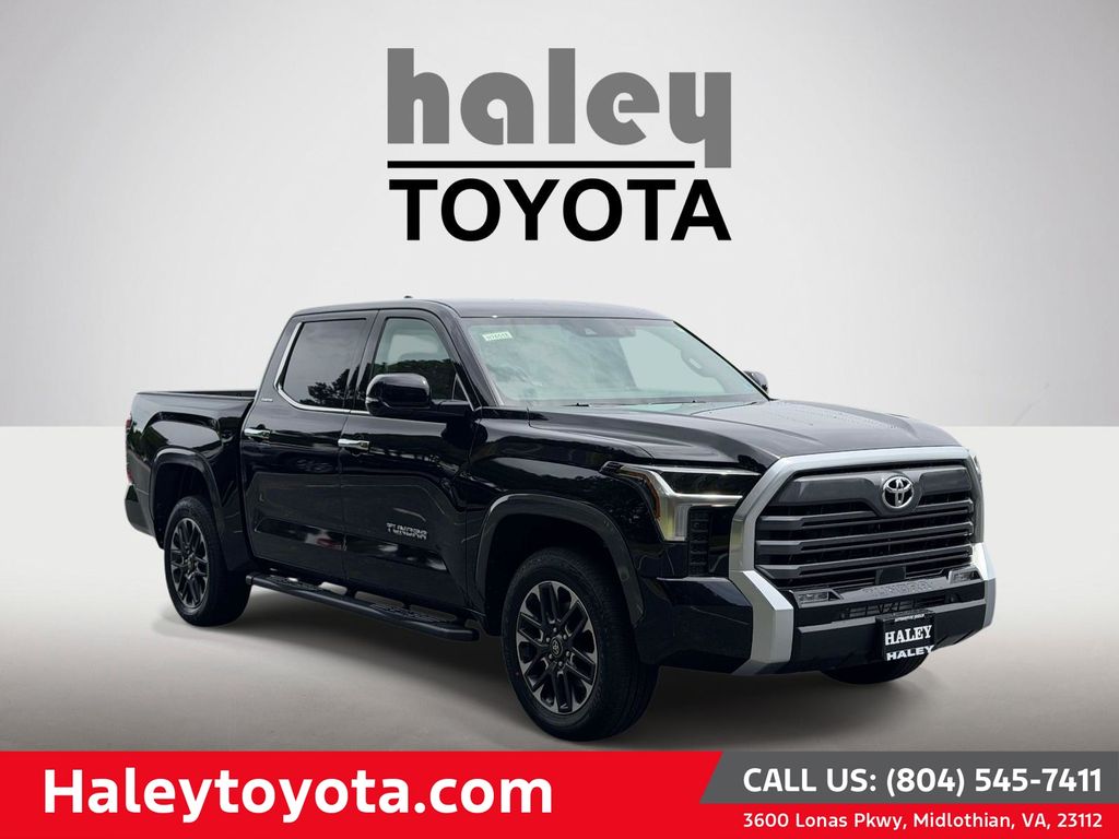 Midnight Black Metallic 2026 Toyota Tundra Pickup Truck Four-Wheel Drive Automatic