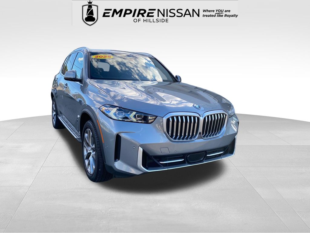 Gray Metallic 2025 BMW X5 SUV / Crossover All-Wheel Drive 8-Speed Automatic