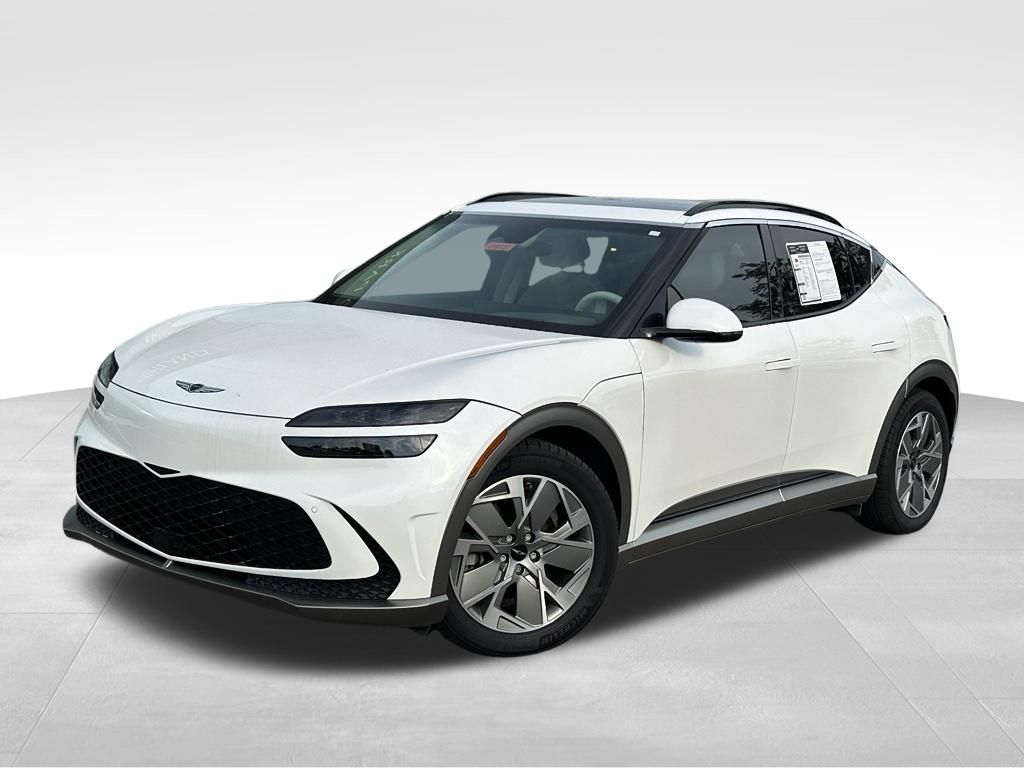 Uyuni White 2025 Genesis GV60 SUV / Crossover All-Wheel Drive 1-Speed Automatic