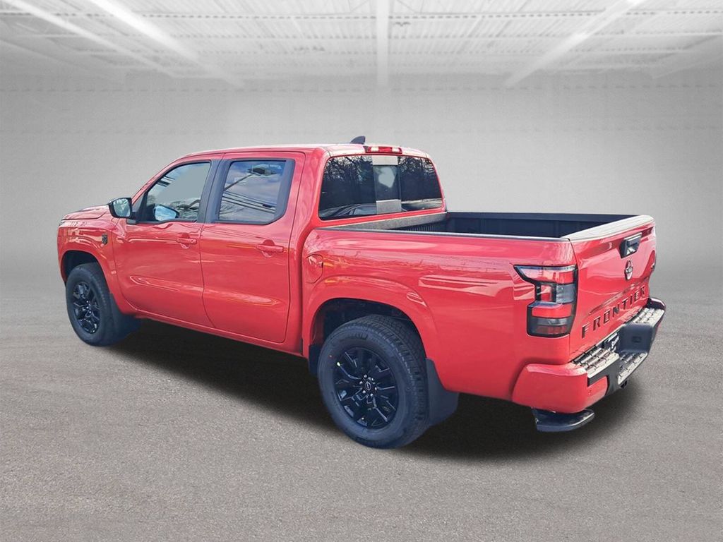 2026 Nissan Frontier SV Red at John Sisson Motors
