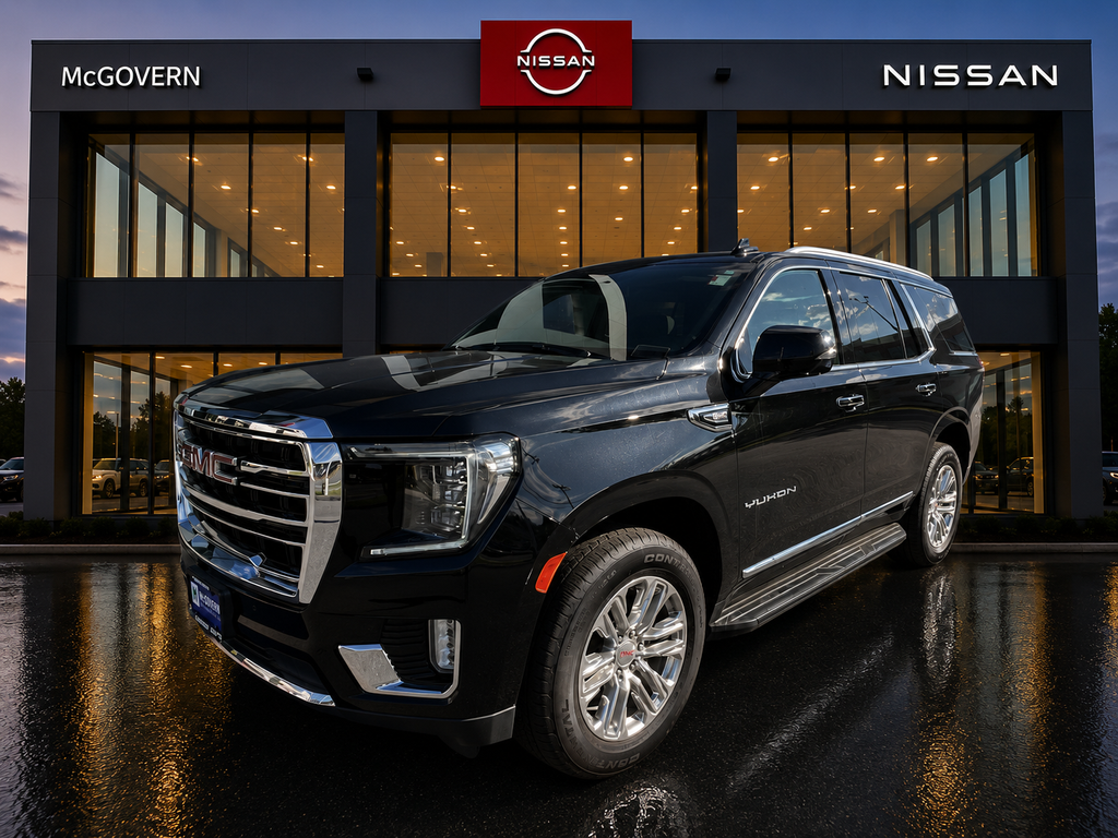 Onyx Black 2022 GMC Yukon SUV / Crossover Four-Wheel Drive