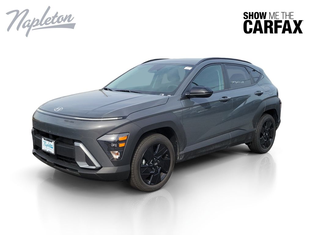 Ecotronic Gray Pearl 2026 Hyundai Kona SUV / Crossover Front-Wheel Drive Continuously Variable Transmission