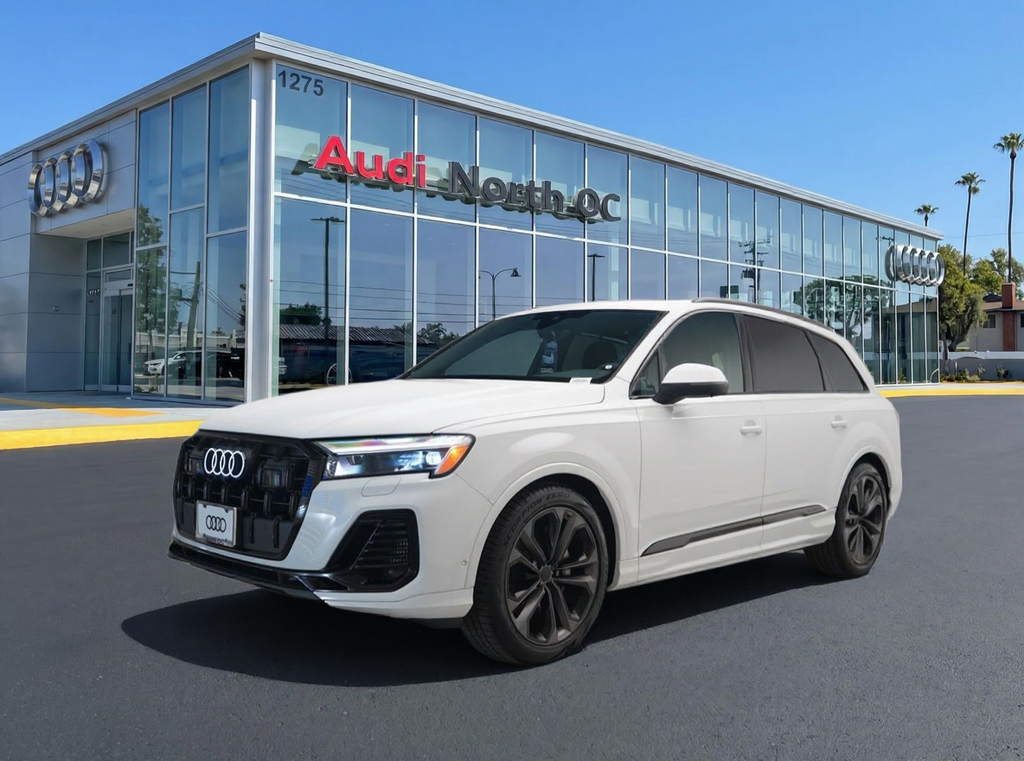 Glacier White Metallic 2026 Audi Q7 SUV / Crossover All-Wheel Drive 8-Speed Automatic