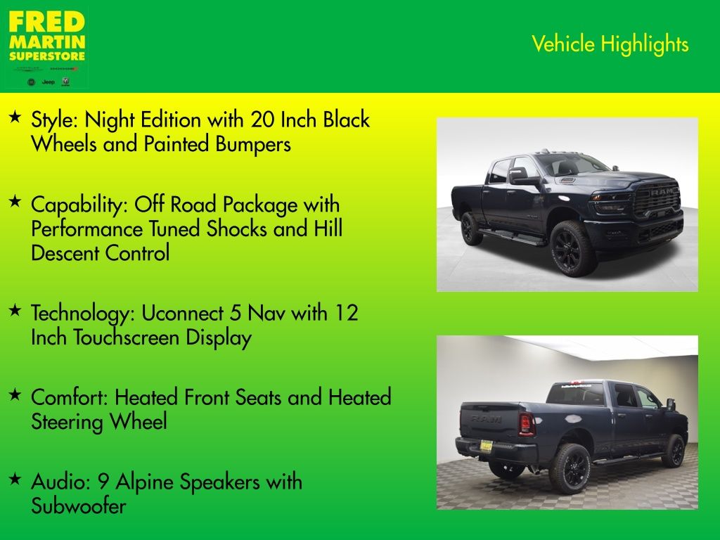 new 2026 Ram 2500 car, priced at $59,399