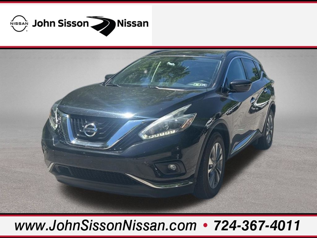 Gray (Magnetic Black Metallic) 2018 Nissan Murano SUV / Crossover All-Wheel Drive Continuously Variable Transmission