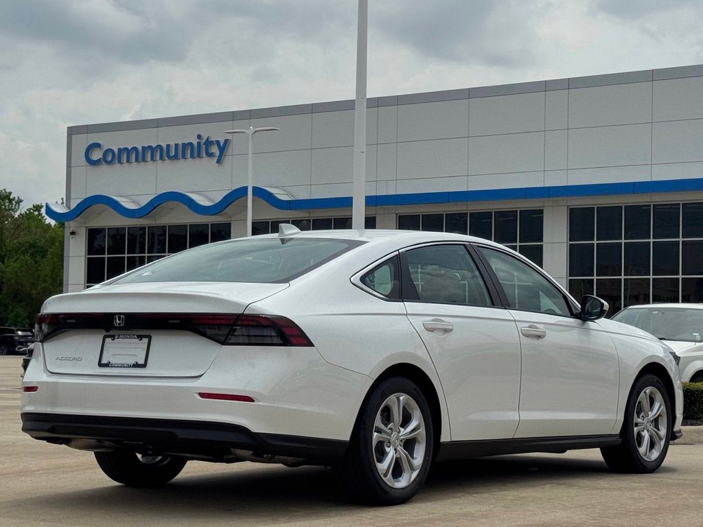 2026 Honda Accord LX White at Community Honda