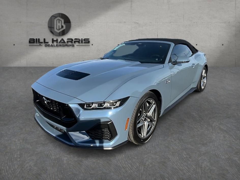 Vapor Blue 2024 Ford Mustang GT Premium Convertible RWD Convertible Rear-Wheel Drive Automatic