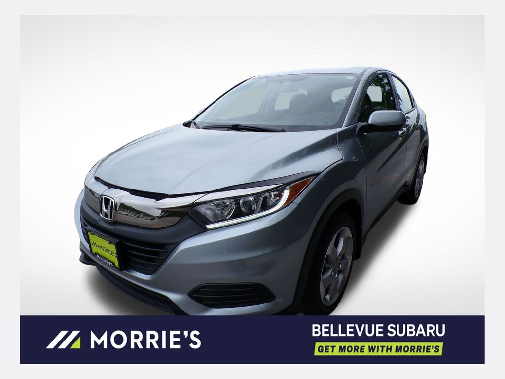 Silver 2019 Honda HR-V SUV / Crossover All-Wheel Drive Continuously Variable Transmission