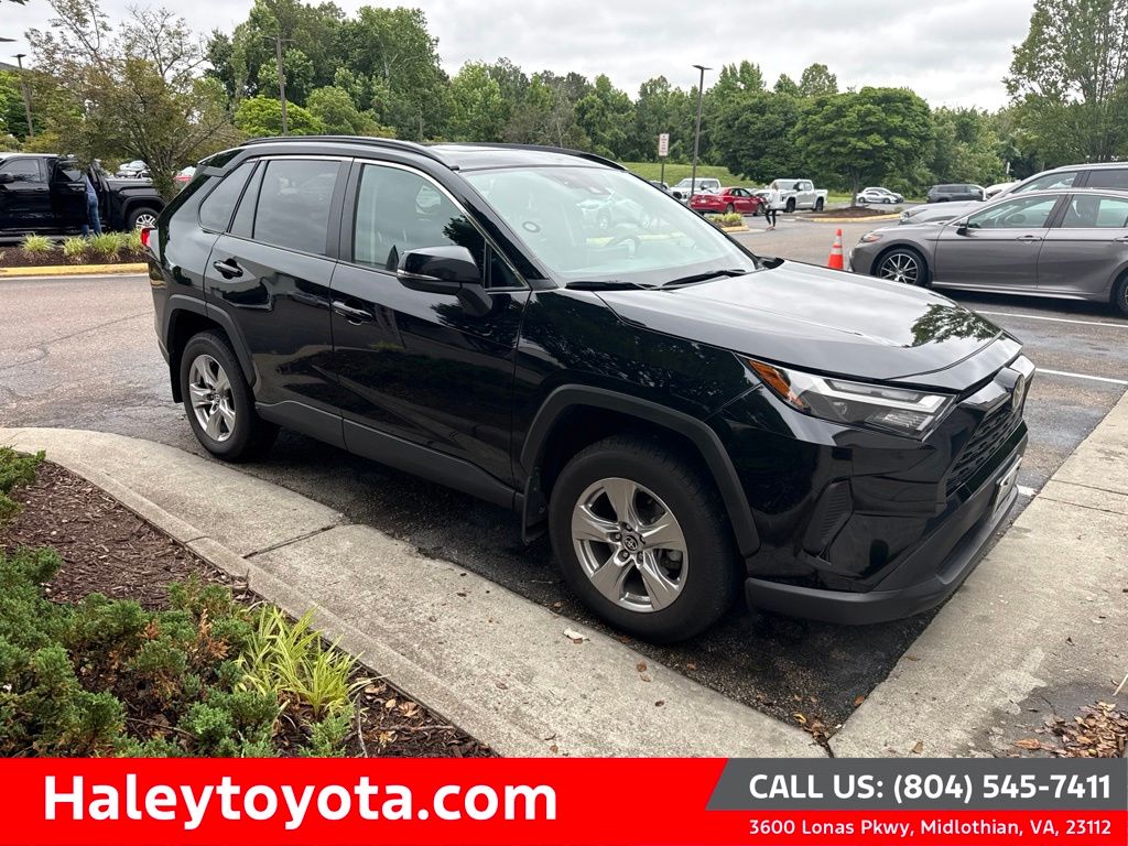 Midnight Black Metallic 2023 Toyota RAV4 SUV / Crossover All-Wheel Drive 8-Speed Automatic