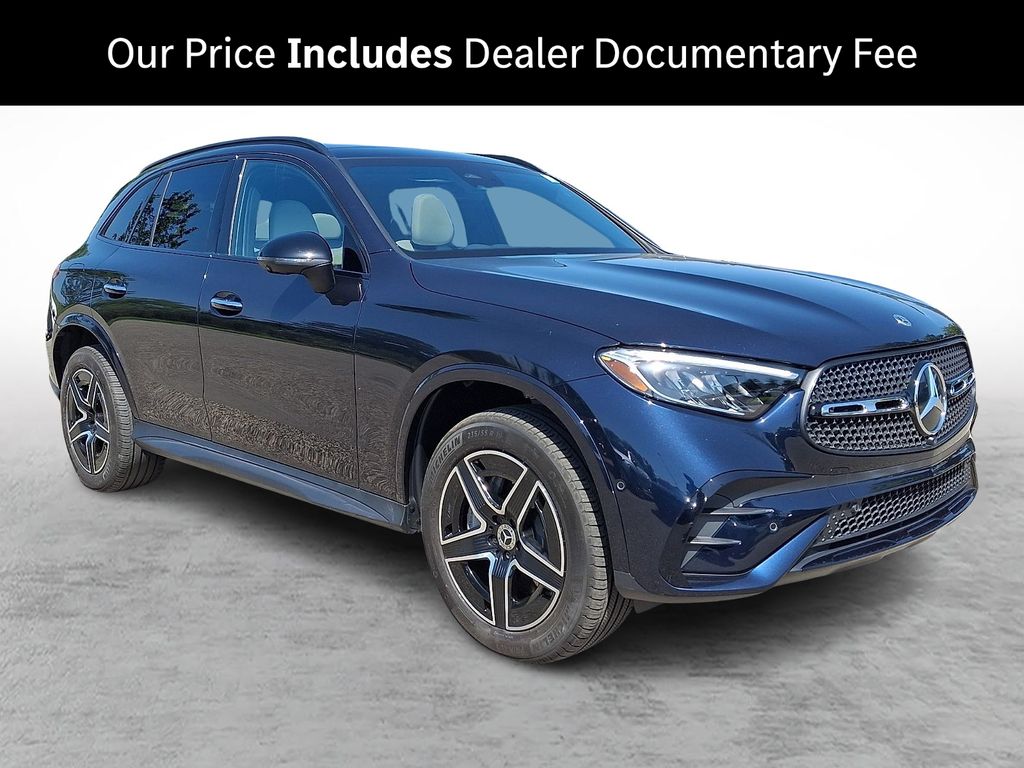 Nautical Blue Metallic 2023 Mercedes-Benz GLC SUV / Crossover All-Wheel Drive 9-Speed Automatic