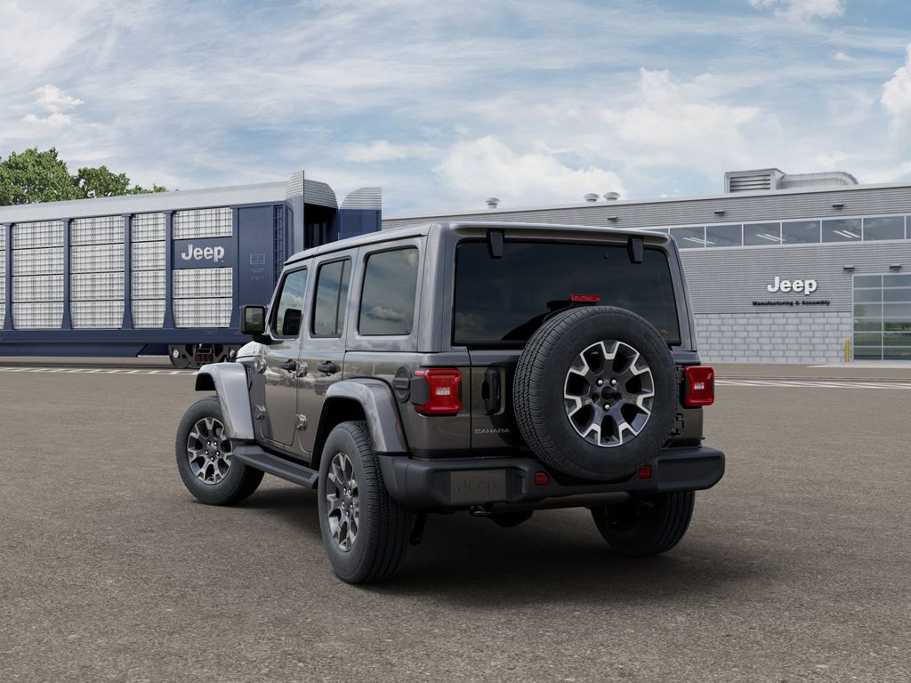 New 2026 Gray Jeep Sahara image 3