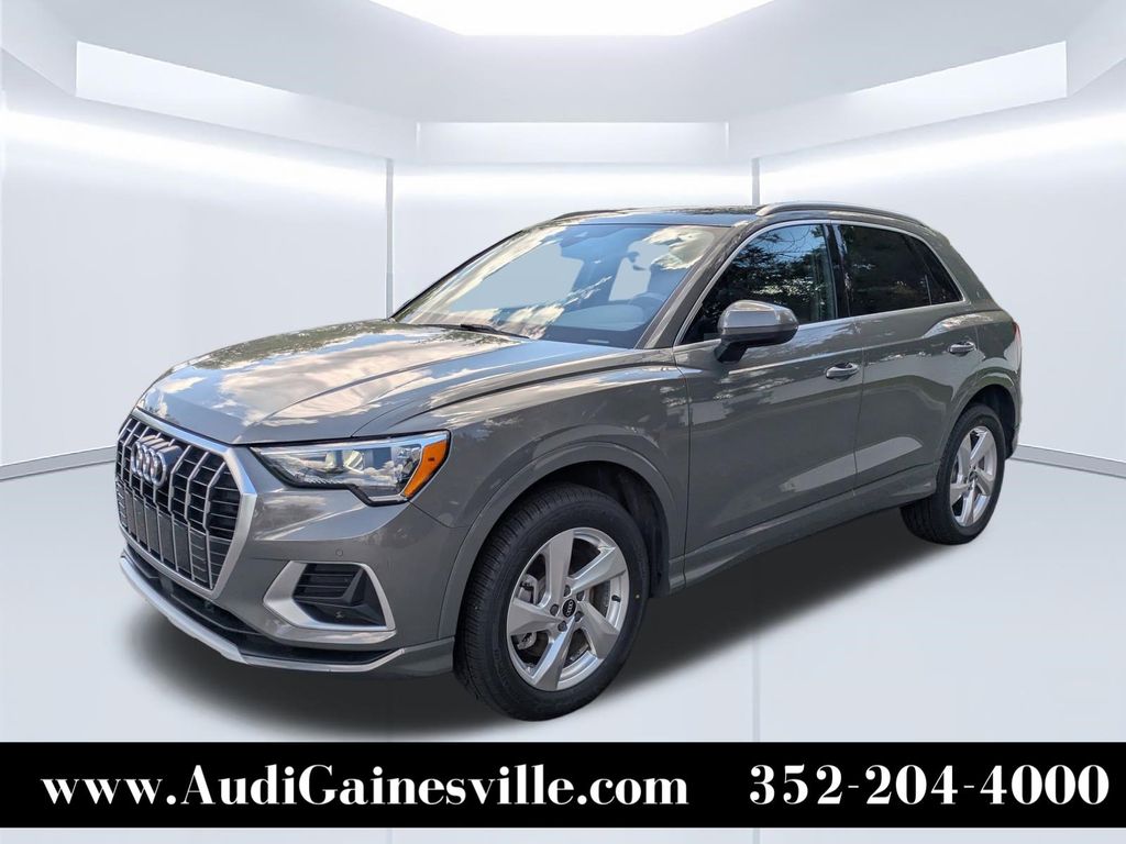 Gray Metallic 2022 Audi Q3 quattro Premium 40 TFSI SUV / Crossover All-Wheel Drive 8-Speed Automatic