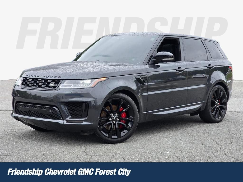 Santorini Black Metallic 2021 Land Rover Range Rover Sport SUV / Crossover All-Wheel Drive 8-Speed Automatic