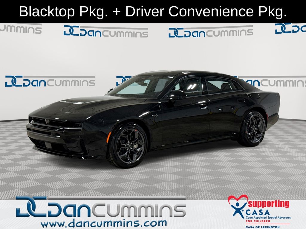 Diamond Black Crystal Pearlcoat 2026 Dodge Charger Sedan All-Wheel Drive 8-Speed Automatic