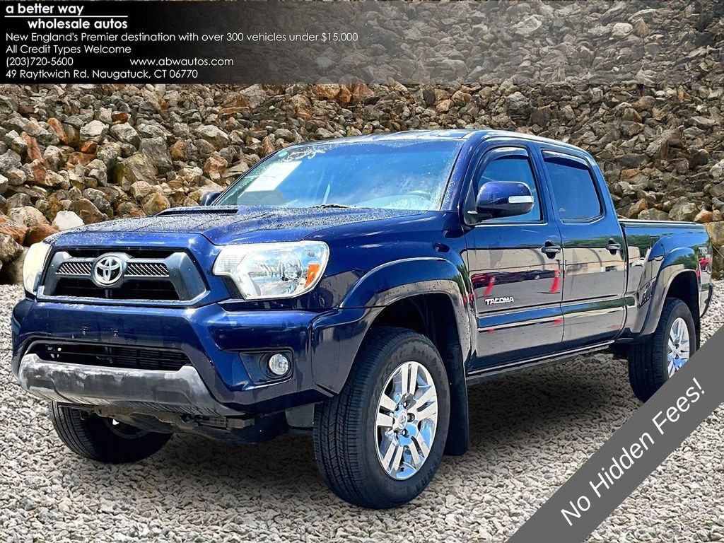 Nautical Blue Metallic 2012 Toyota Tacoma Pickup Truck Four-Wheel Drive 5-Speed Automatic Overdrive