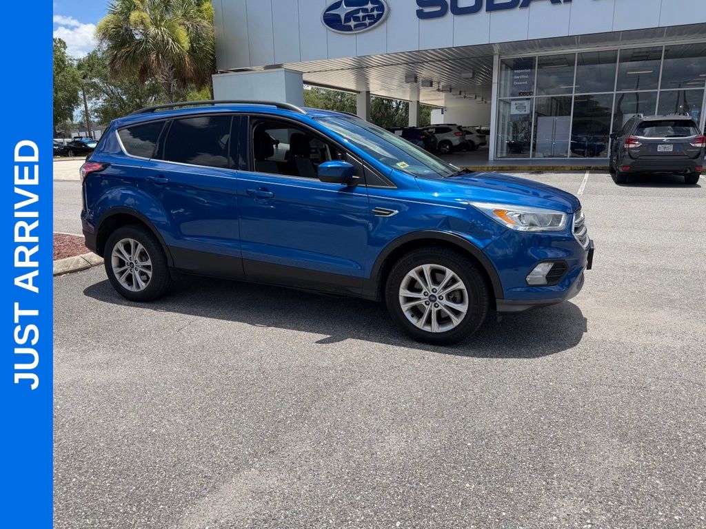 Lightning Blue Metallic 2017 Ford Escape SUV / Crossover All-Wheel Drive 6-Speed Automatic