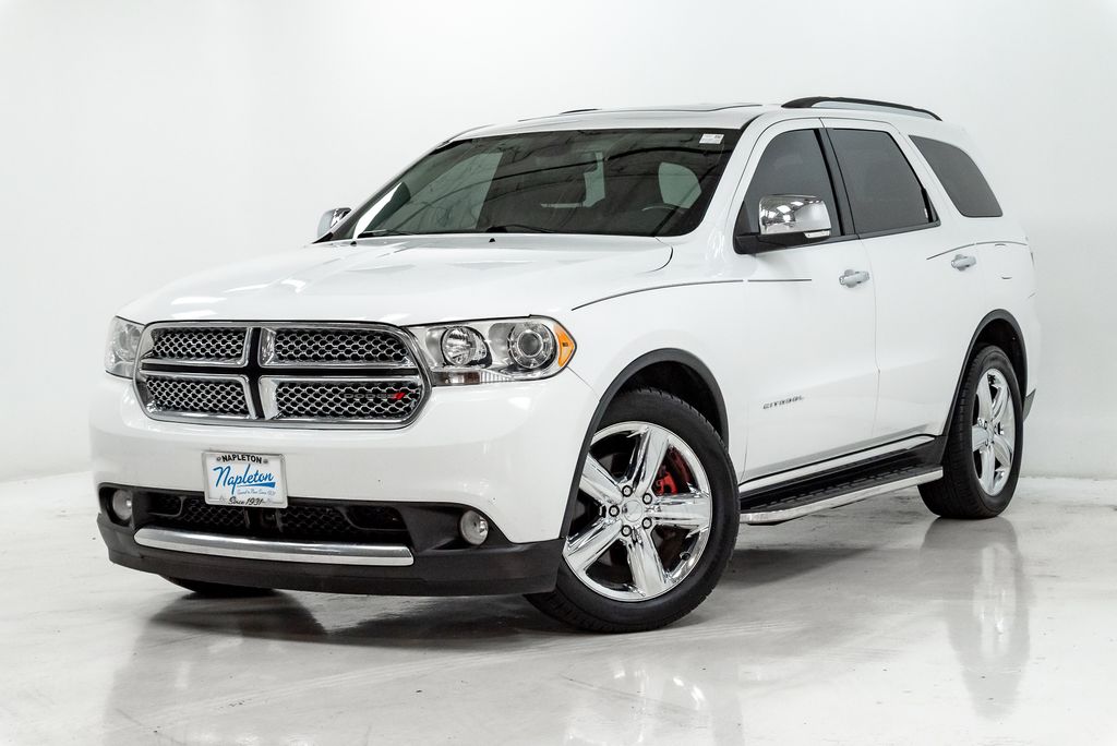 Bright White Clearcoat 2013 Dodge Durango SUV / Crossover All-Wheel Drive 6-Speed Automatic