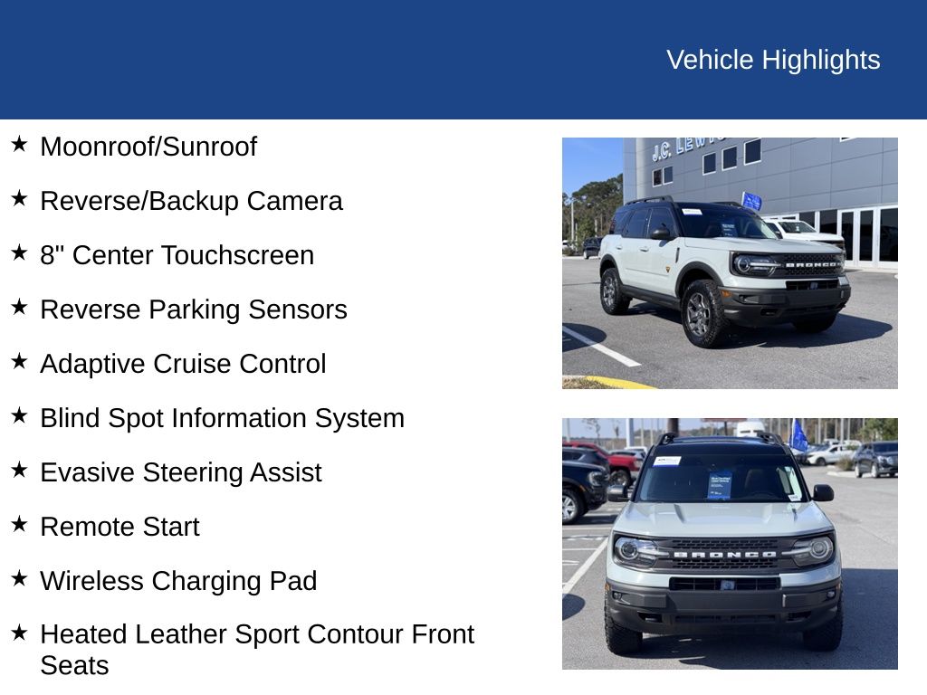 2022 Ford Bronco Sport Badlands