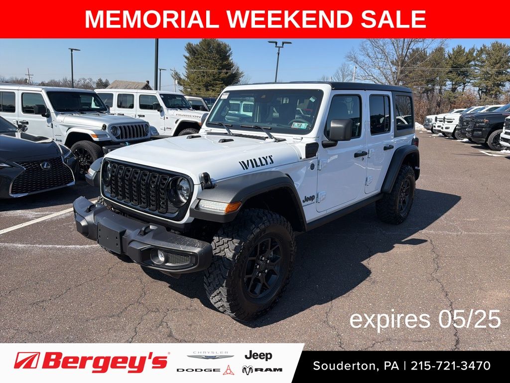 2025 Jeep Wrangler 4xe Willys 4WD