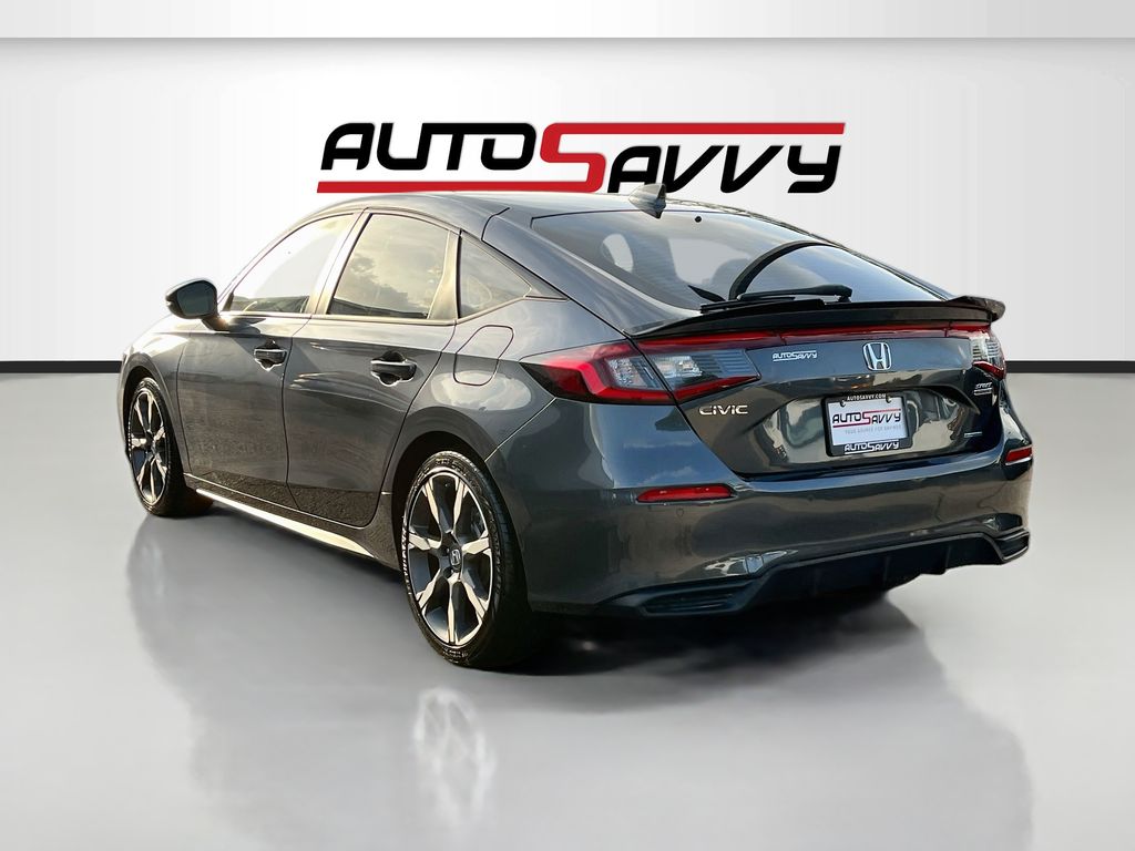 2025 Honda Civic Hybrid Sport Touring Gray at AutoSavvy Houston Southwest