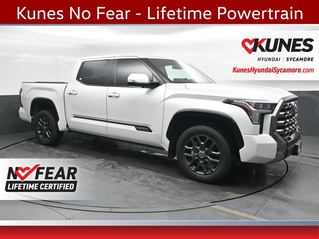 Pearl 2024 Toyota Tundra Pickup Truck Four-Wheel Drive Automatic