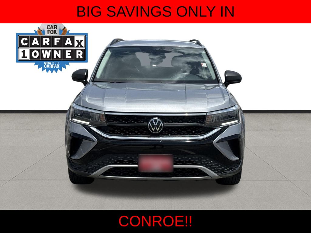 2023 Volkswagen Taos 1.5T S Silver at DeMontrond Automotive Group