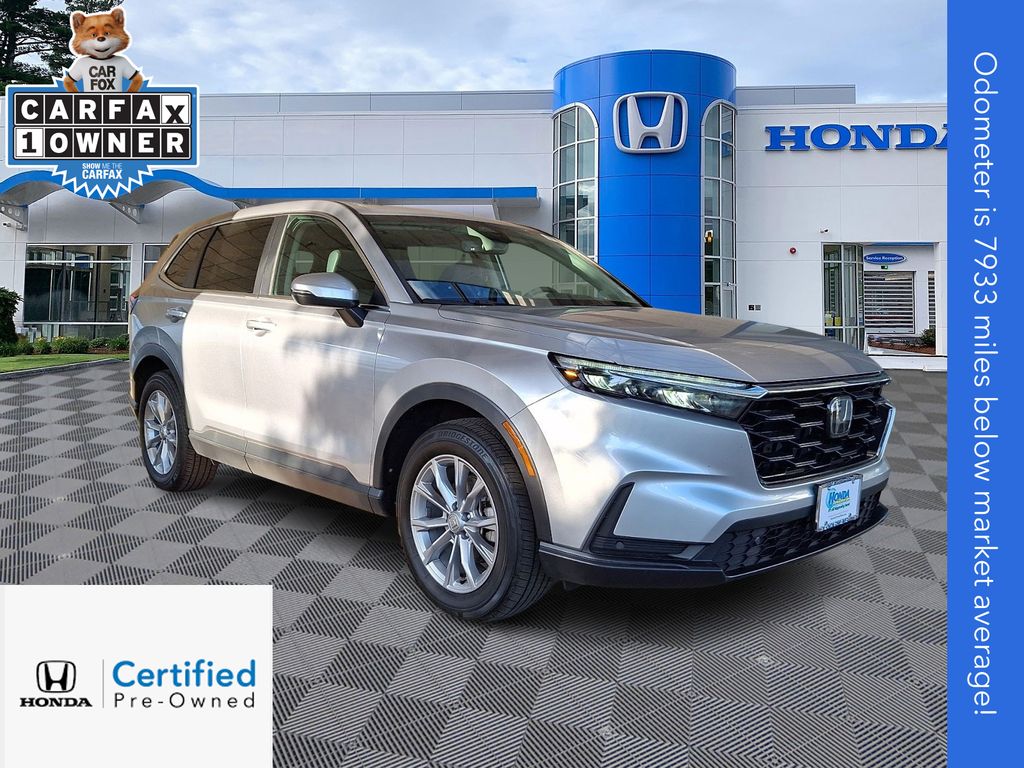 Solar Silver Metallic 2025 Honda CR-V SUV / Crossover All-Wheel Drive Continuously Variable Transmission