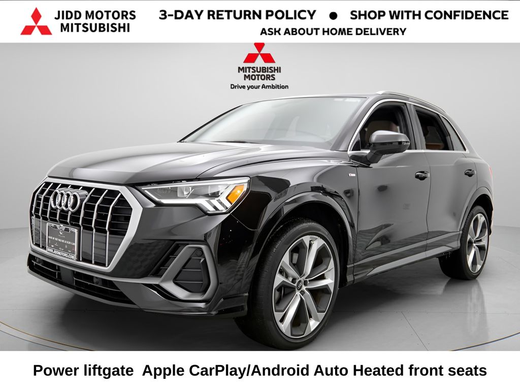 Black Metallic 2021 Audi Q3 quattro Premium Plus S Line 45 TFSI SUV / Crossover All-Wheel Drive 8-Speed Automatic