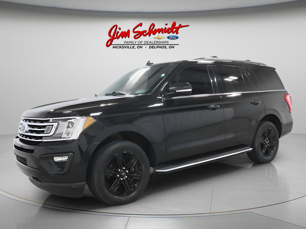 Agate Black Metallic 2021 Ford Expedition SUV / Crossover Four-Wheel Drive Automatic