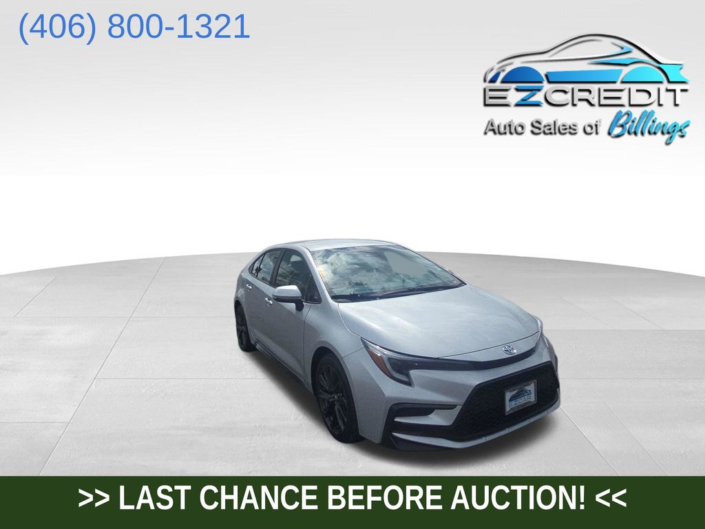 Classic Silver Metallic 2024 Toyota Corolla Sedan Front-Wheel Drive Continuously Variable Transmission