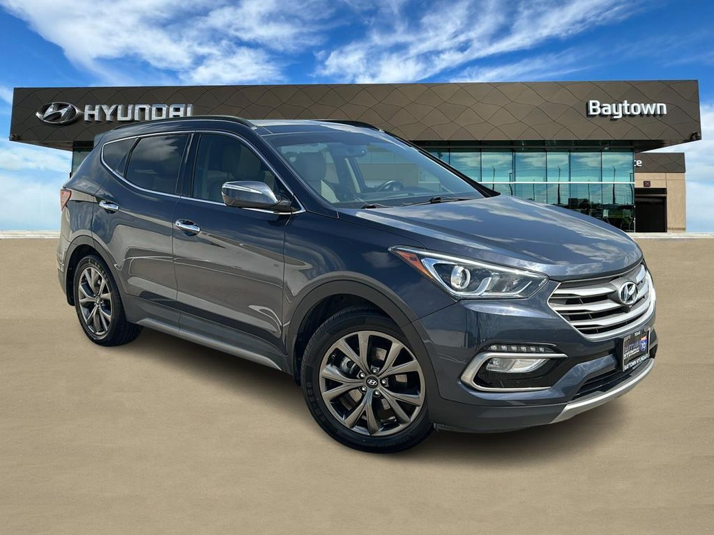 2017 Hyundai Santa Fe Sport 2.0T Ultimate Blue at DeMontrond Ford