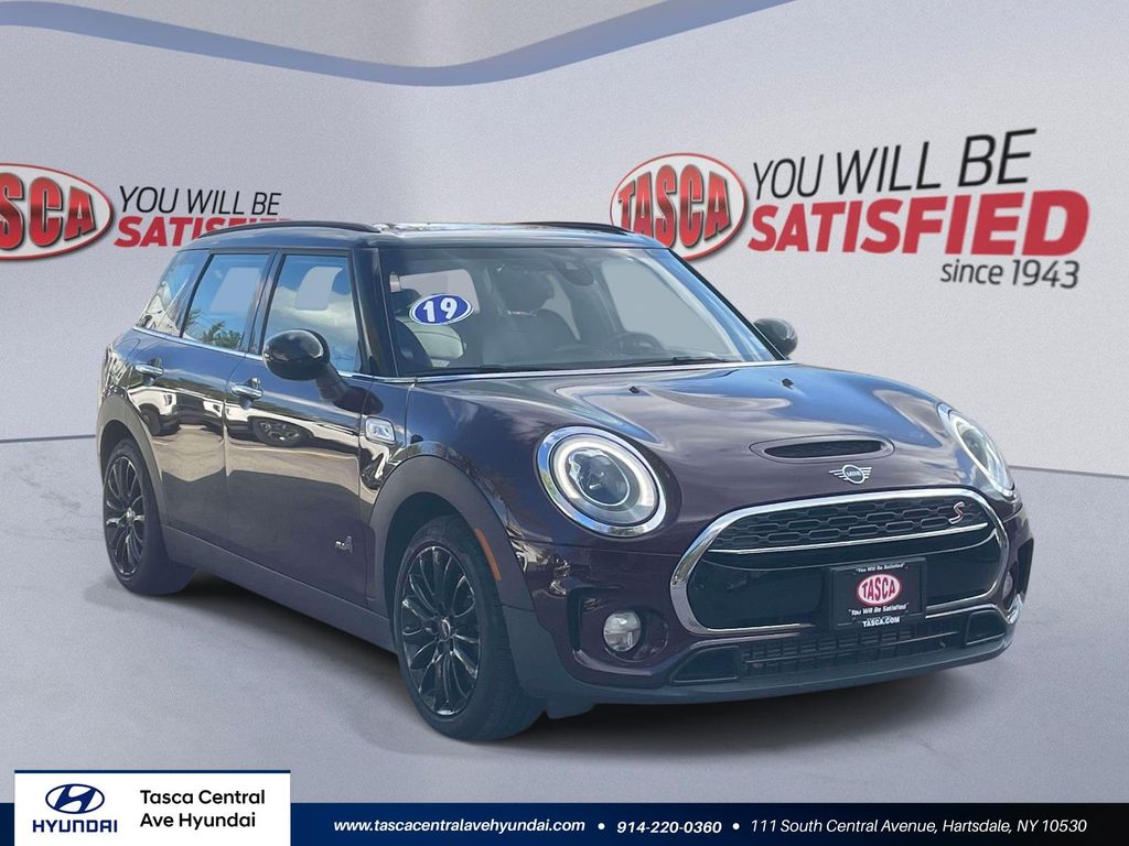 Red (Pure Burgundy Metallic) 2019 MINI Cooper Clubman S ALL4 AWD Wagon All-Wheel Drive 8-Speed Automatic