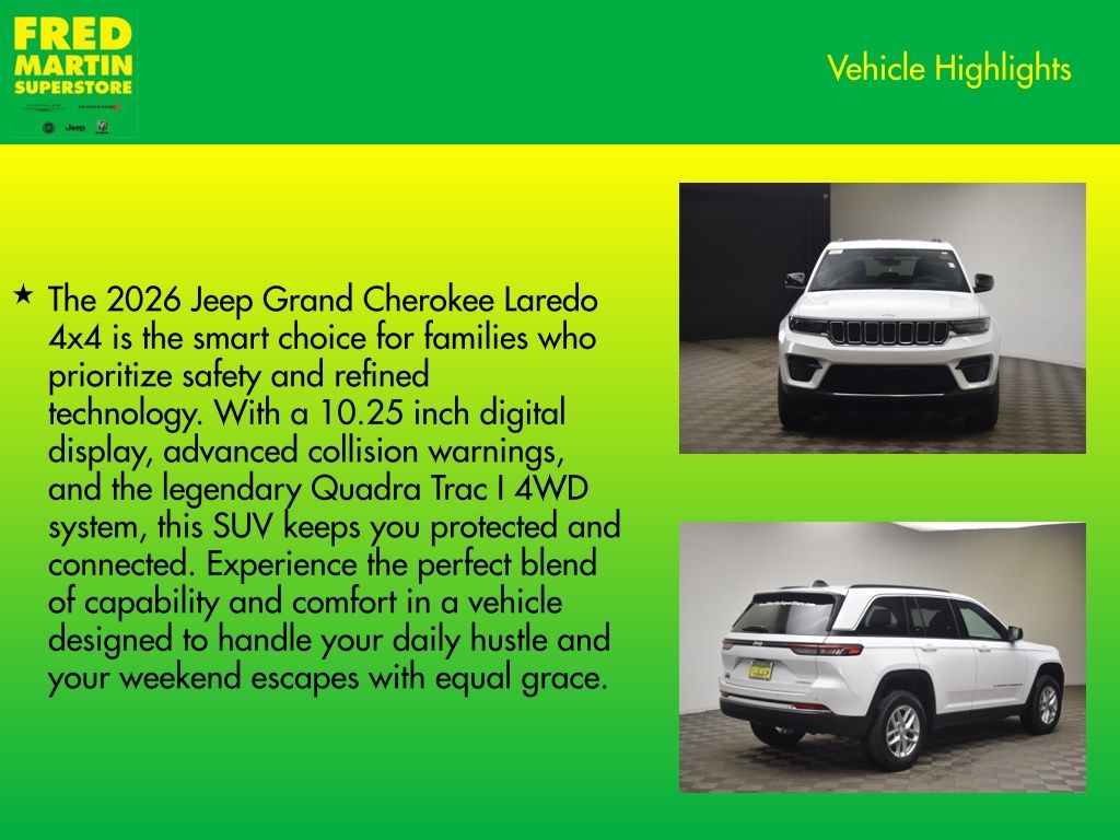 new 2026 Jeep Grand Cherokee car, priced at $38,631