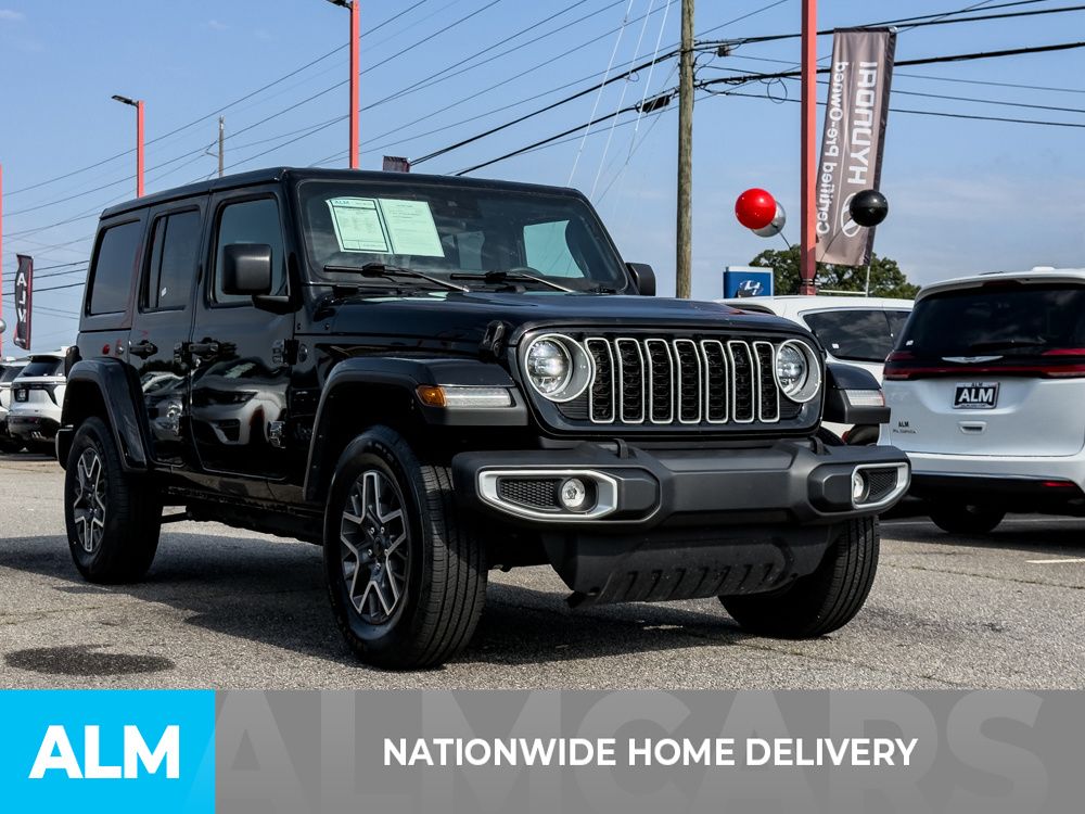 Used 2025 Black Jeep Sahara image 4