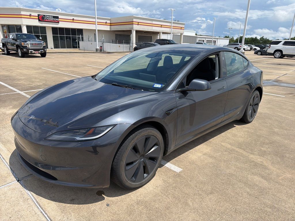 Stealth Gray 2024 Tesla Model 3 RWD Sedan Rear-Wheel Drive 1-Speed Automatic