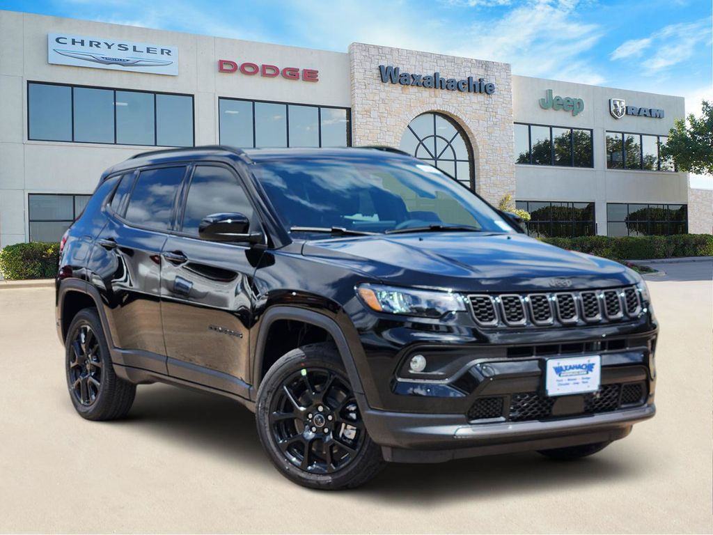 Diamond Black Crystal Pearlcoat 2026 Jeep Compass SUV / Crossover Four-Wheel Drive 8-Speed Automatic