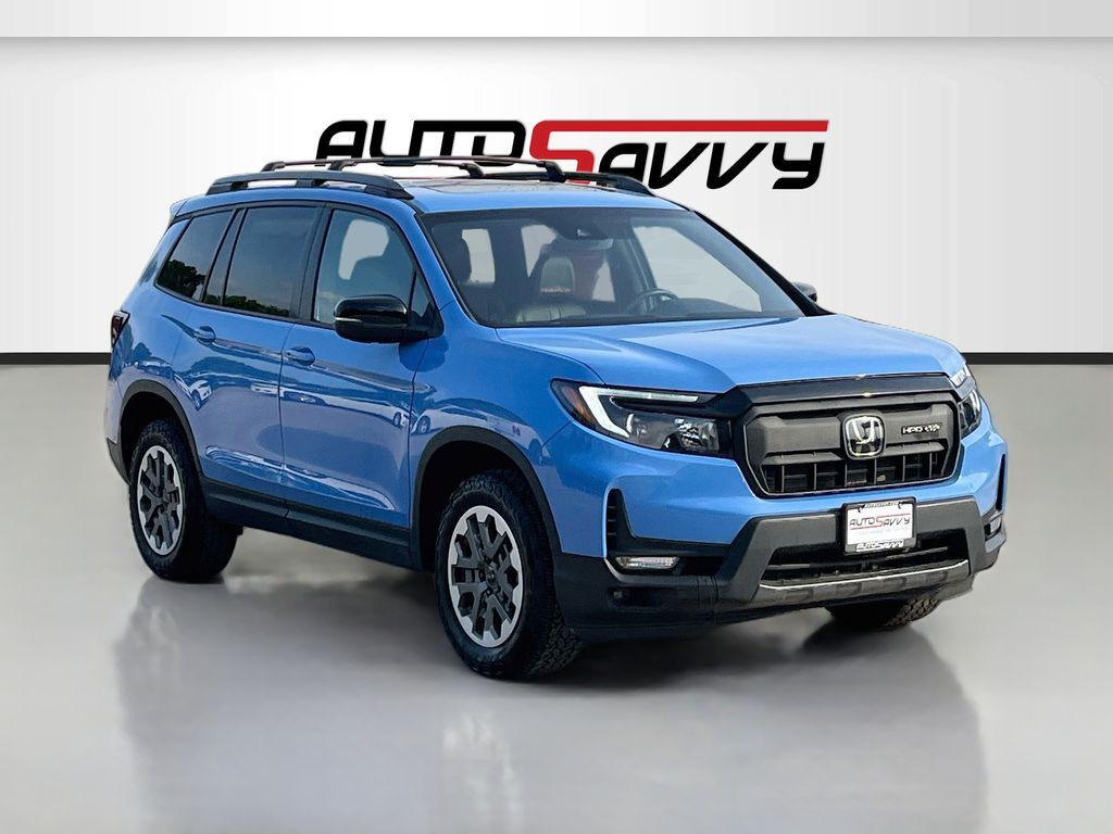 2025 Honda Passport TrailSport Blue at AutoSavvy Houston Southwest