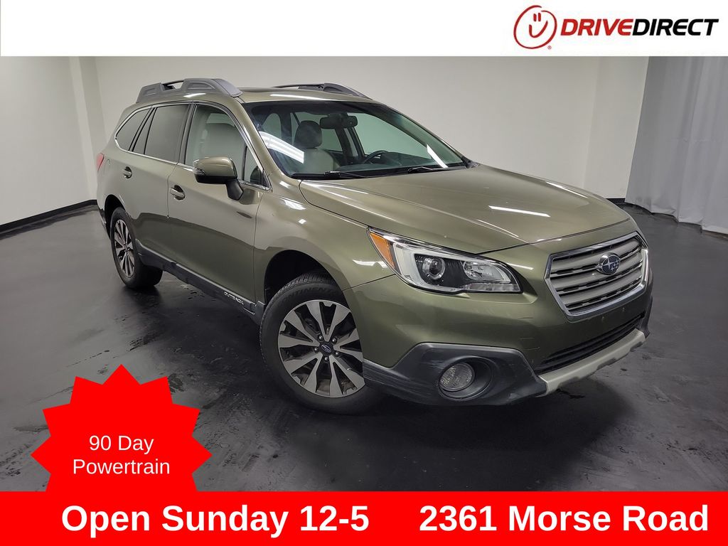 Wilderness Green Metallic 2017 Subaru Outback Wagon All-Wheel Drive Continuously Variable Transmission