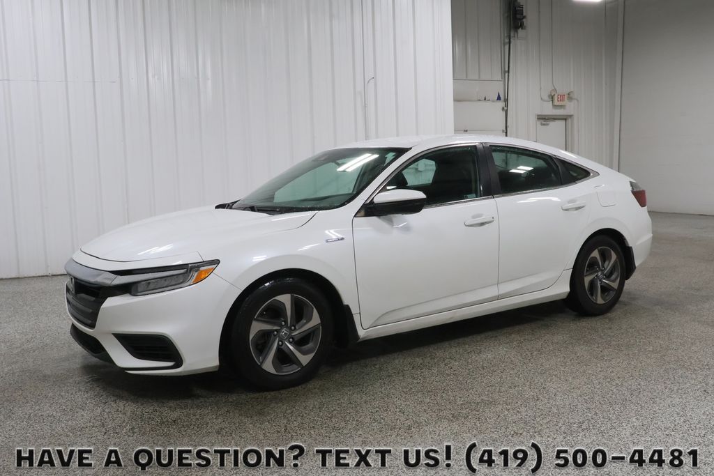 Platinum White Pearl 2020 Honda Insight EX Sedan FWD Sedan Front-Wheel Drive Continuously Variable Transmission
