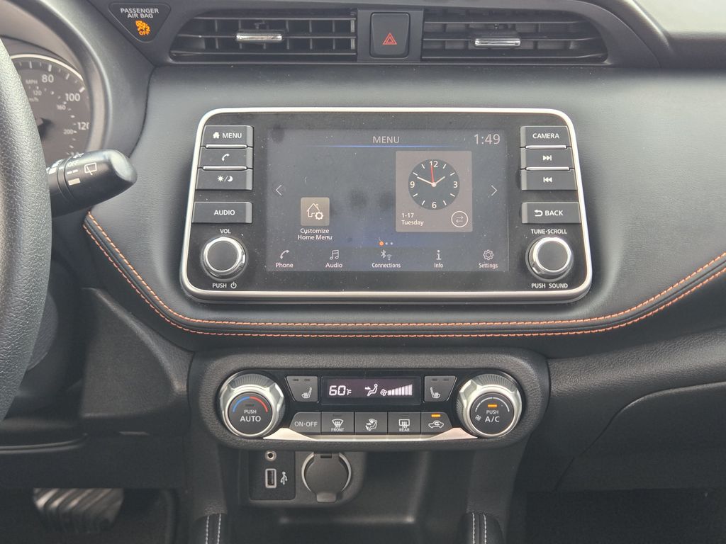 2020 Nissan Kicks SR Silver at Central Houston Nissan