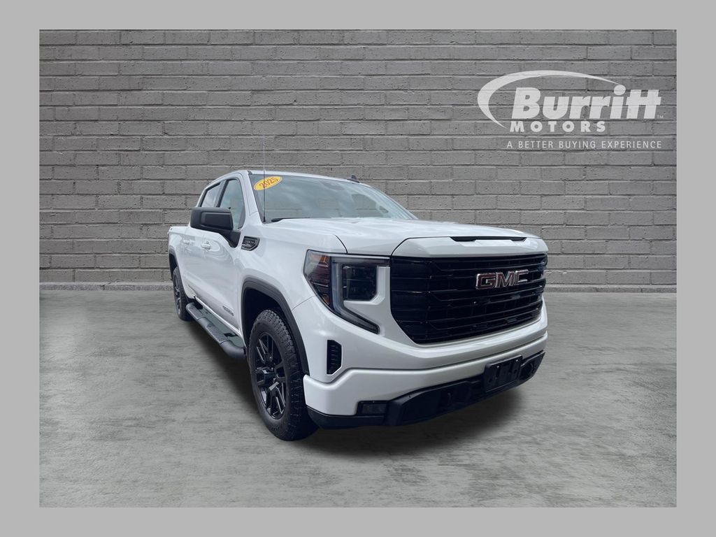 Summit White 2025 GMC Sierra 1500 Pickup Truck Four-Wheel Drive Automatic