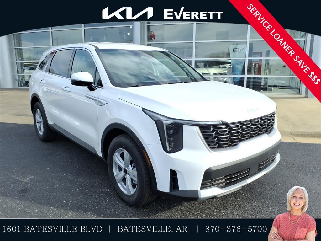 Glacial White Pearl 2026 Kia Sorento LX FWD SUV / Crossover Front-Wheel Drive 8-Speed Automatic