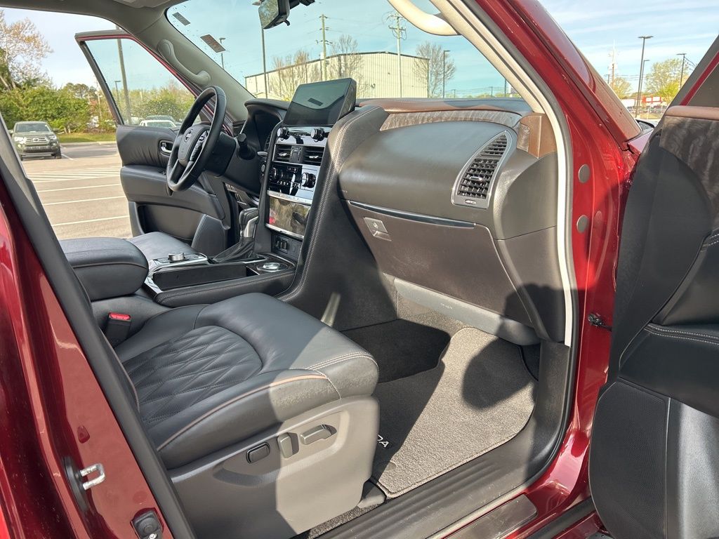 2024 Nissan Armada Platinum Red at Lugoff Nissan