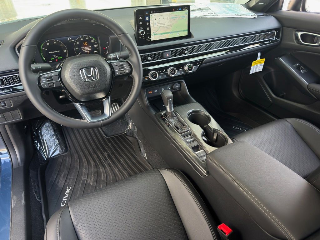 2026 Honda Civic Hybrid Sport Touring Blue at Community Honda