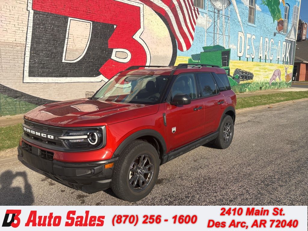 Hot Pepper Red Tinted Clearcoat 2022 Ford Bronco Sport Big Bend AWD SUV / Crossover All-Wheel Drive 8-Speed Automatic