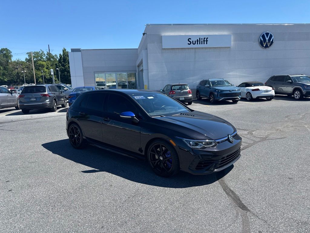 Deep Black Pearl 2023 Volkswagen Golf R 20th Anniversary Edition AWD Hatchback All-Wheel Drive 7-Speed Dual Clutch