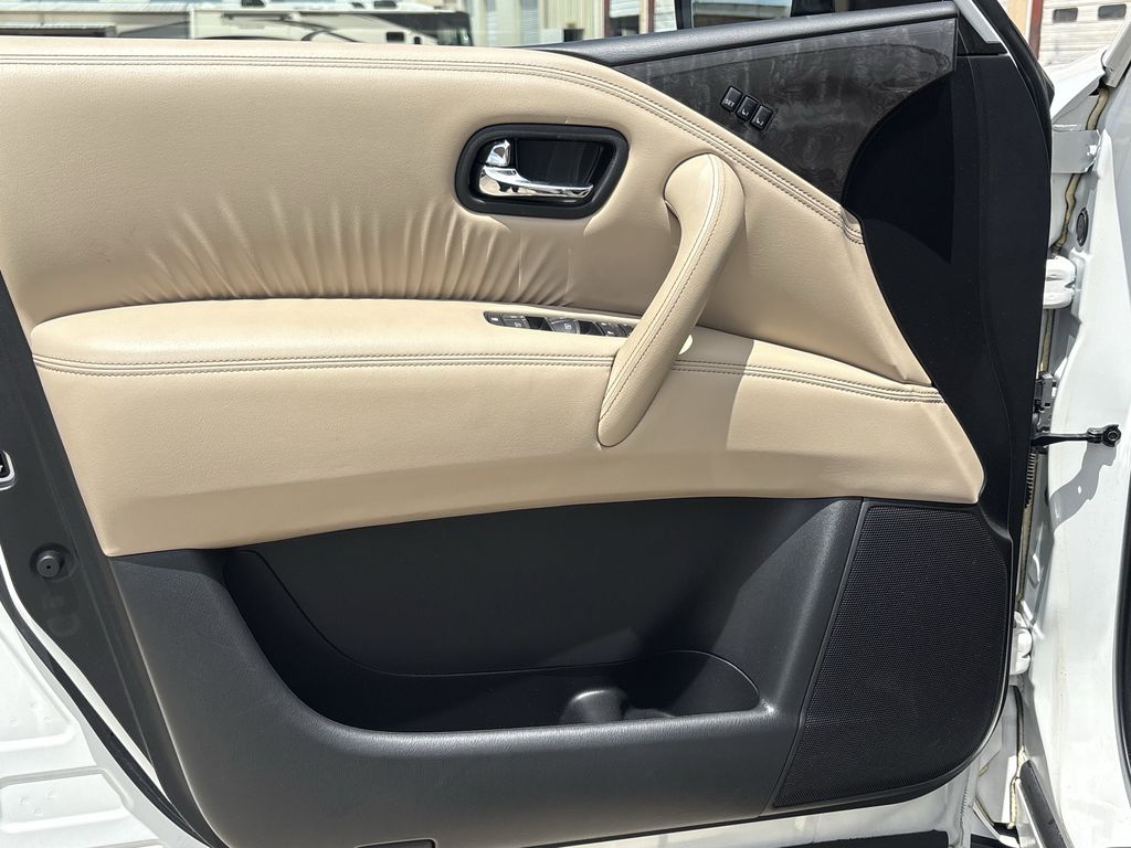 2023 Nissan Armada Platinum White at Central Houston Nissan